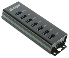 USBgear 7 Port USB 3.0 Hub in Driver’s Station for Robotics Competition ...